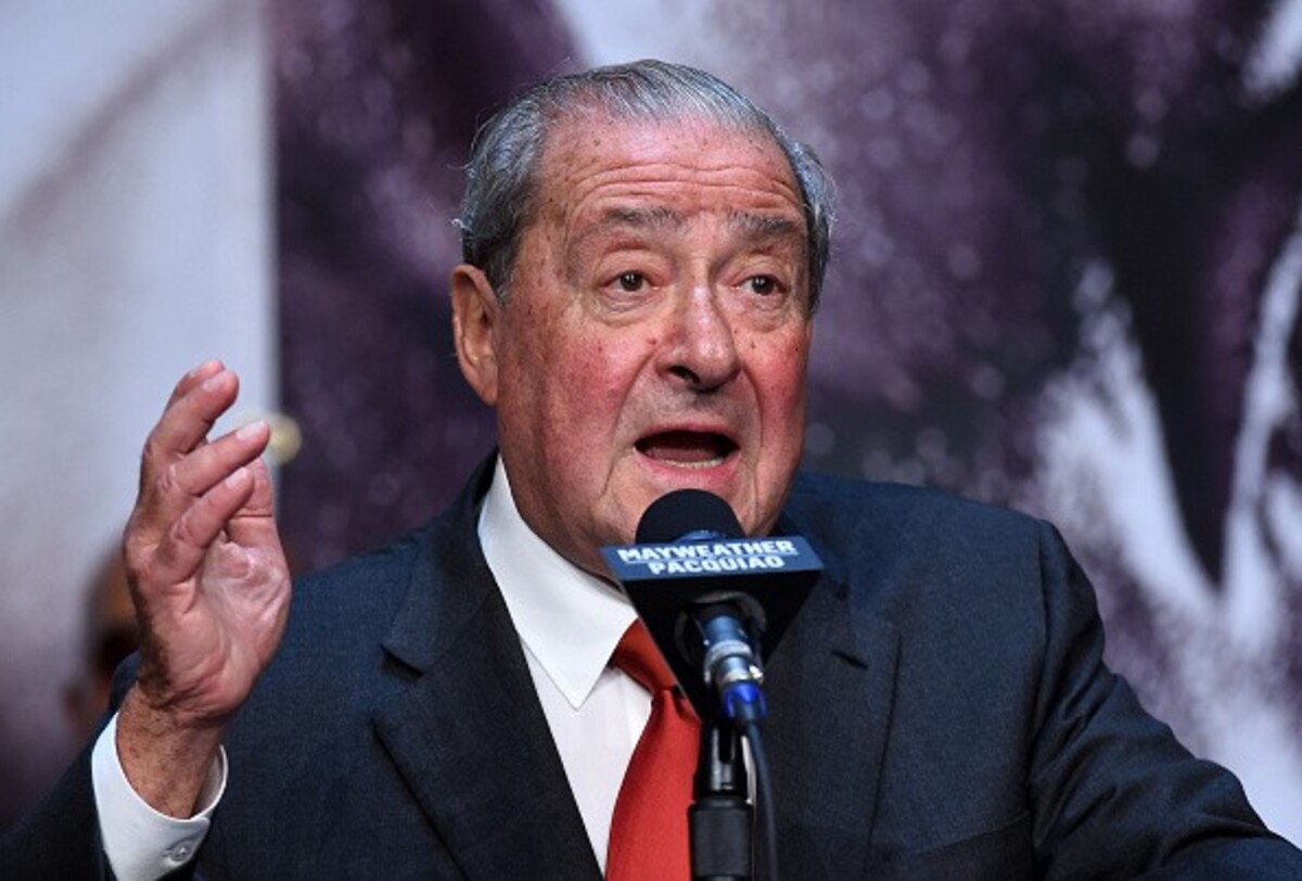 Bob Arum speaks before Pacquiao-Spence matchup.