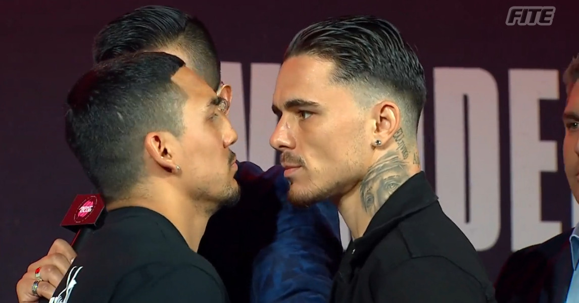 Teofimo Lopez versus George Kambosos Jr.