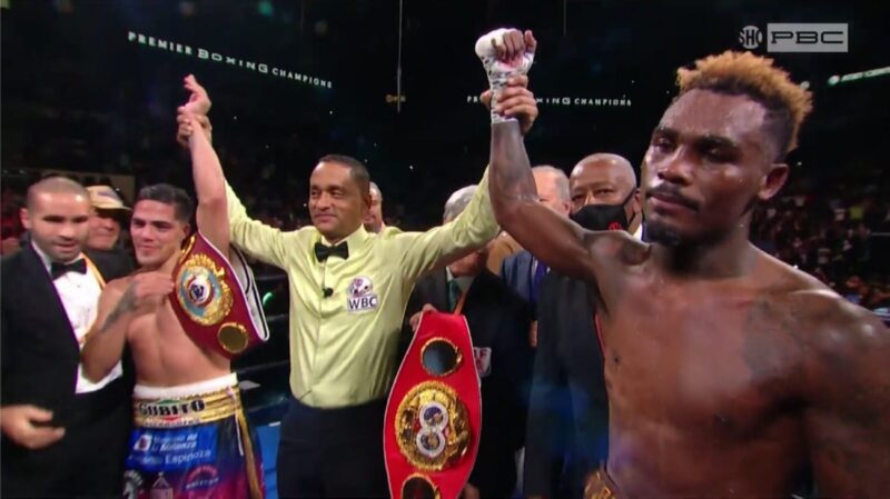 Jermell Charlo and Brian Castano fight to draw