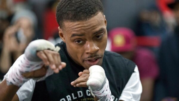 Errol Spence recovering from eye injury