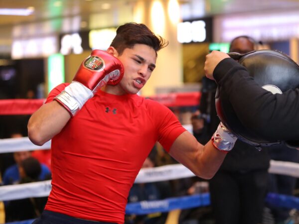 Ryan Garcia prepares for ring return