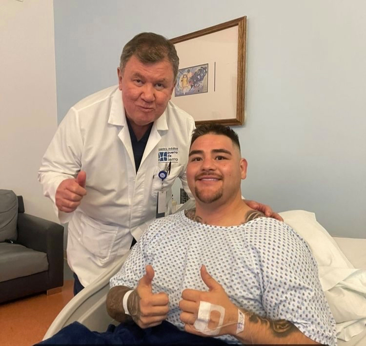 Andy Ruiz Jr. has surgery on right knee