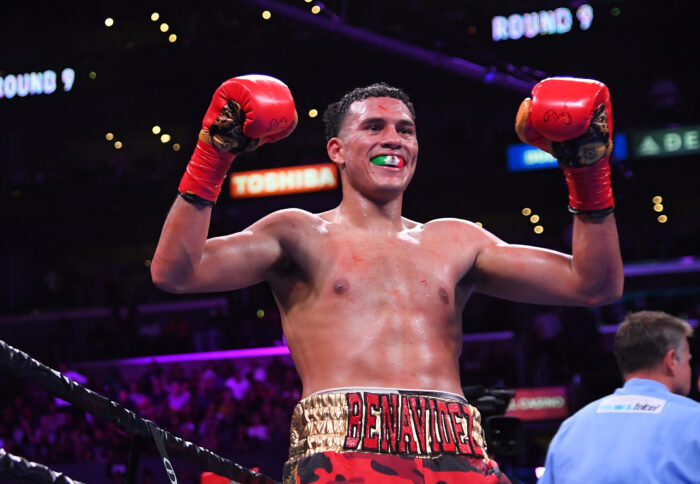 David Benavidez prepared for Jose Uzcategui