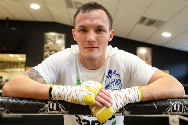 Josh Warrington prepares for Mauricio Lara