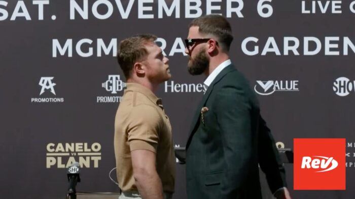 Caleb Plant explains why Canelo is angry with him.