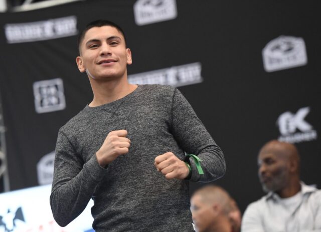 Vergil Ortiz joins Canelo Camp